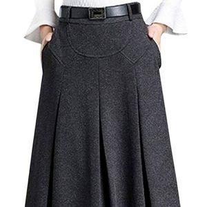 NWT Dark Gray Charcoal Skirt XL